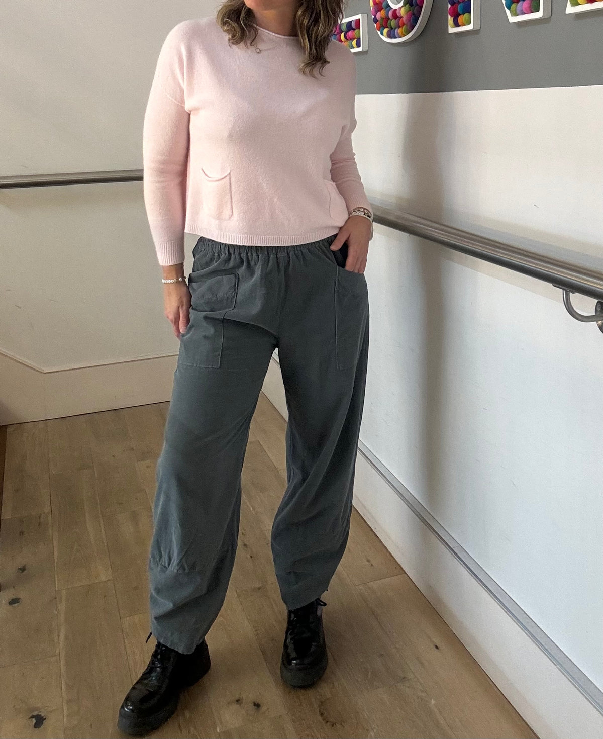 Cord Relaxed Fit Trousers