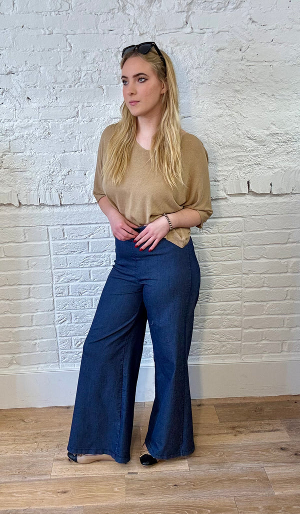 High Society Denim Flares