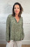 The Aston Embroidered Leaf Shirt