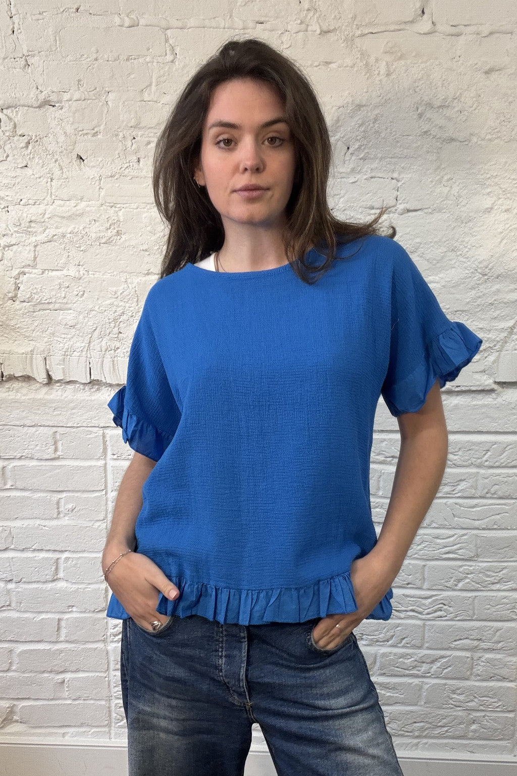The Bryony Frill Top
