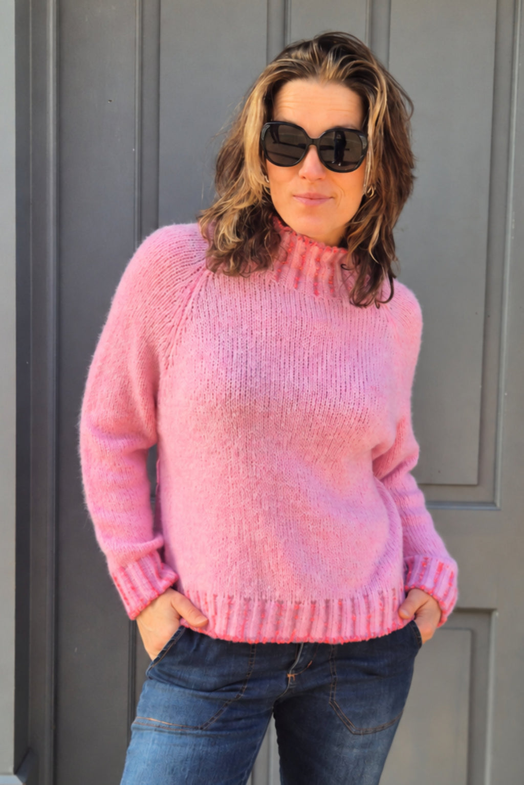 Carlotta Funnel Neck Jumper