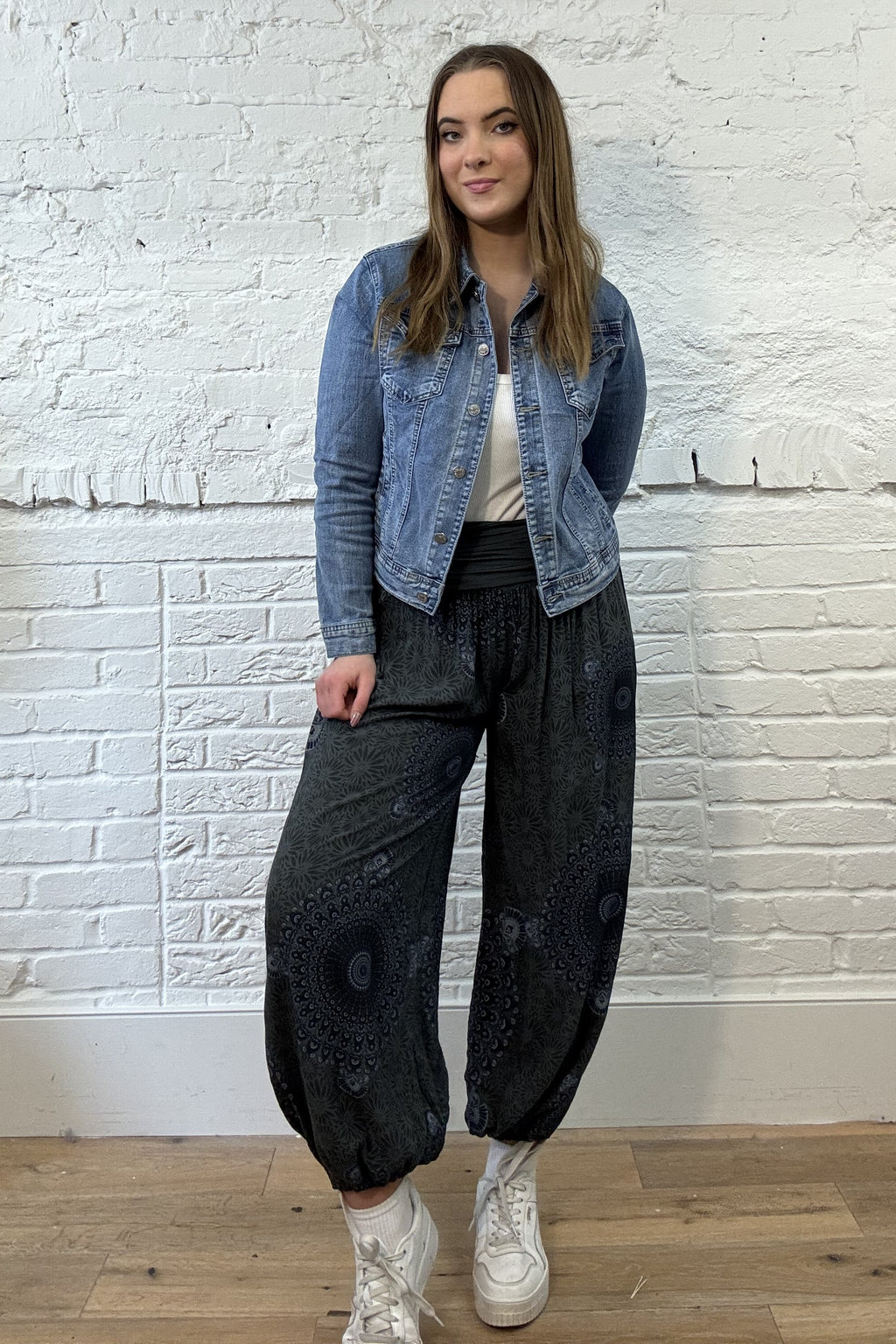 Haremshose mit Mandala-Muster