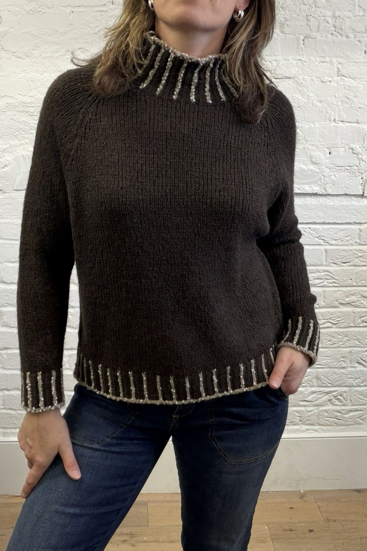 Carlotta Funnel Neck Jumper