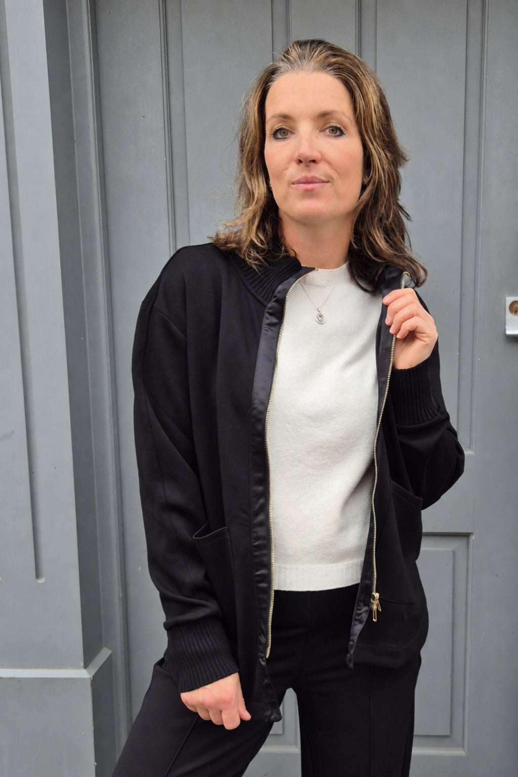 Claudia Soft Touch Zip Jacket