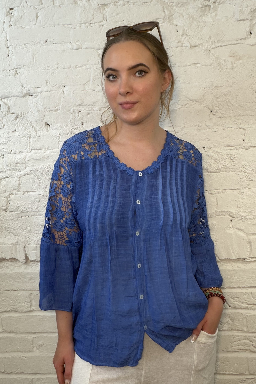 The Mireille Blouse