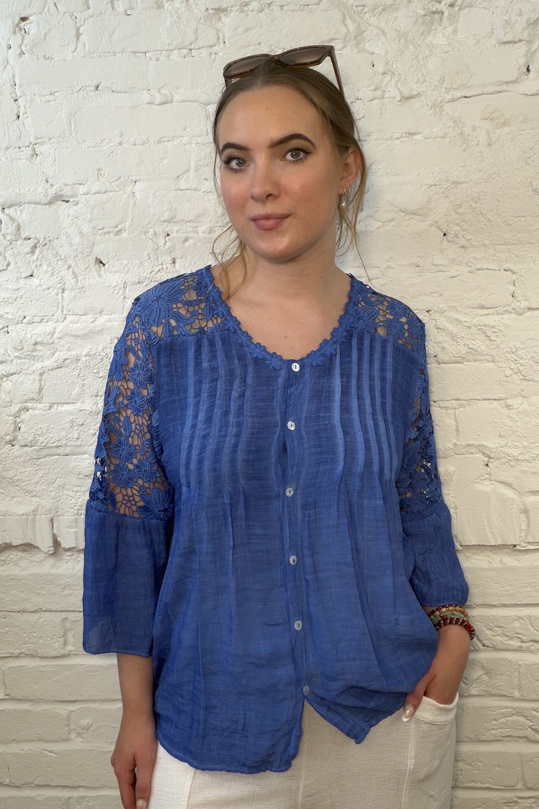 The Mireille Blouse