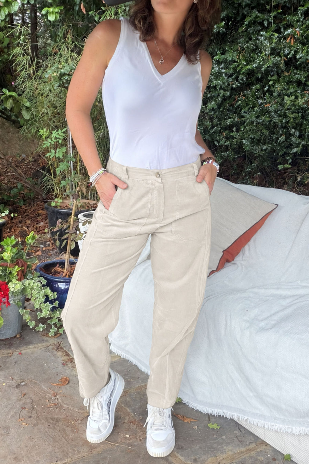 Arwen Needlecord Trousers