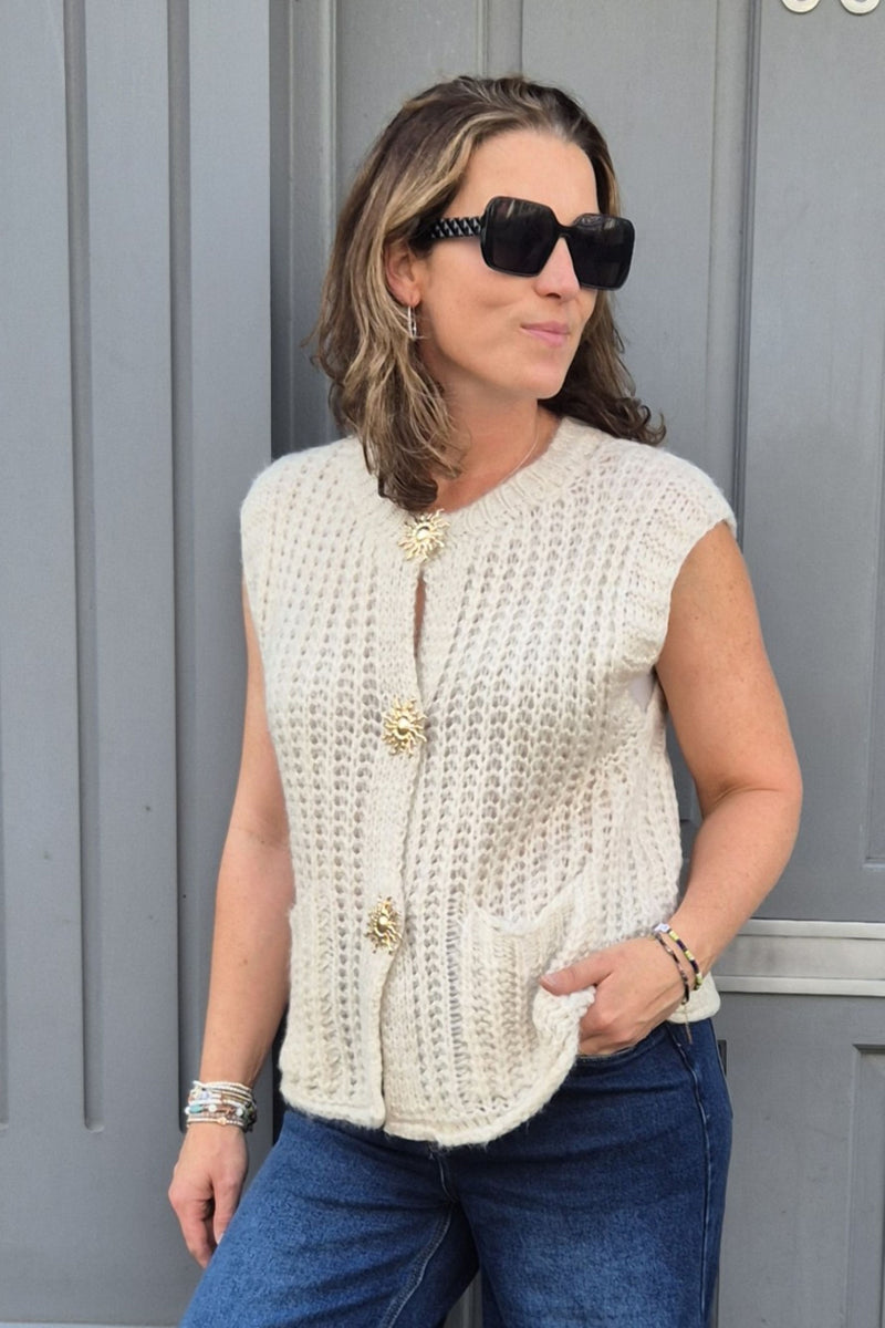 The Rosina Knit Gilet