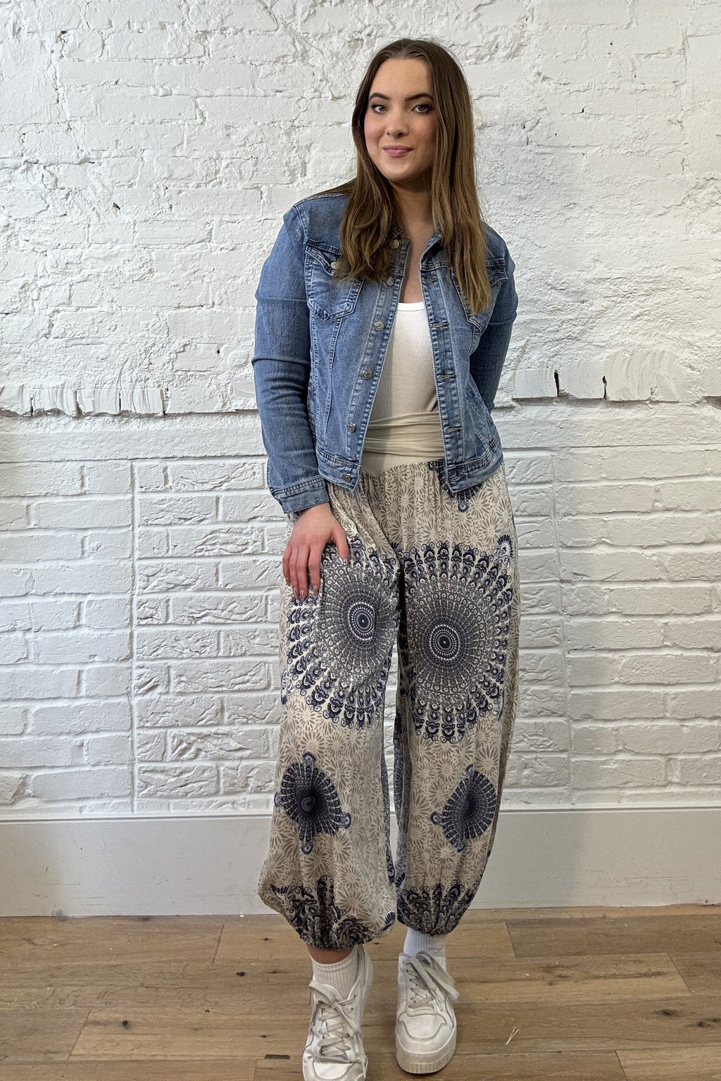 Haremshose mit Mandala-Muster