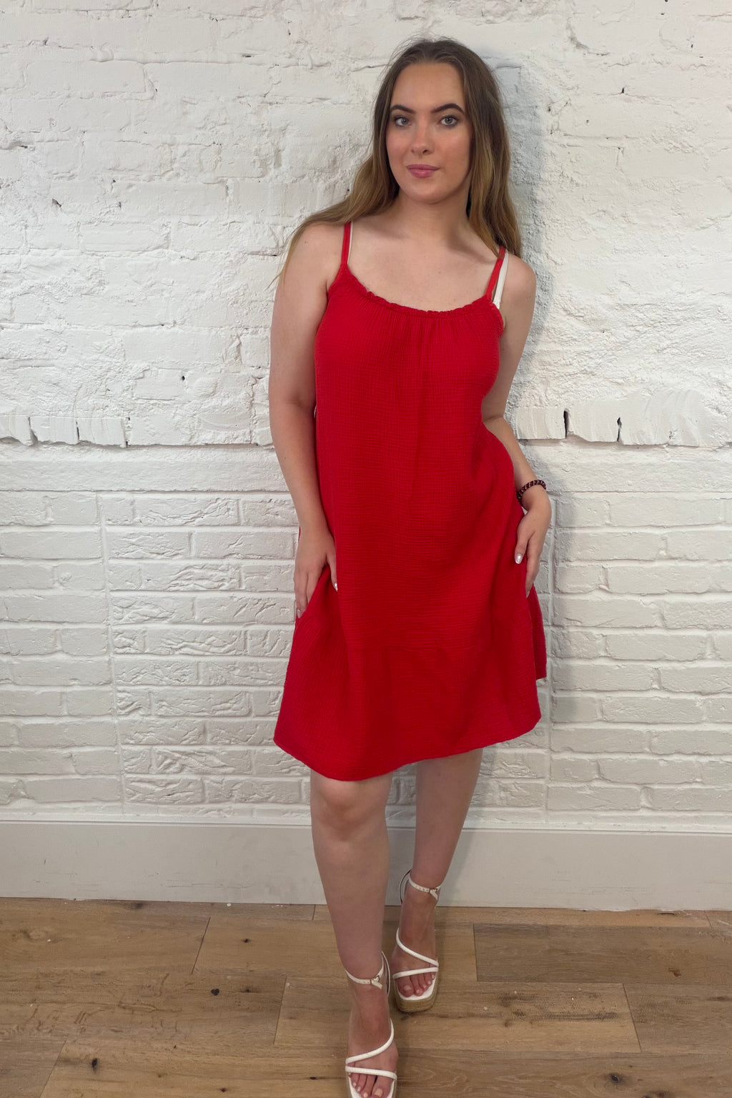 Dolly Cotton Swing Dress