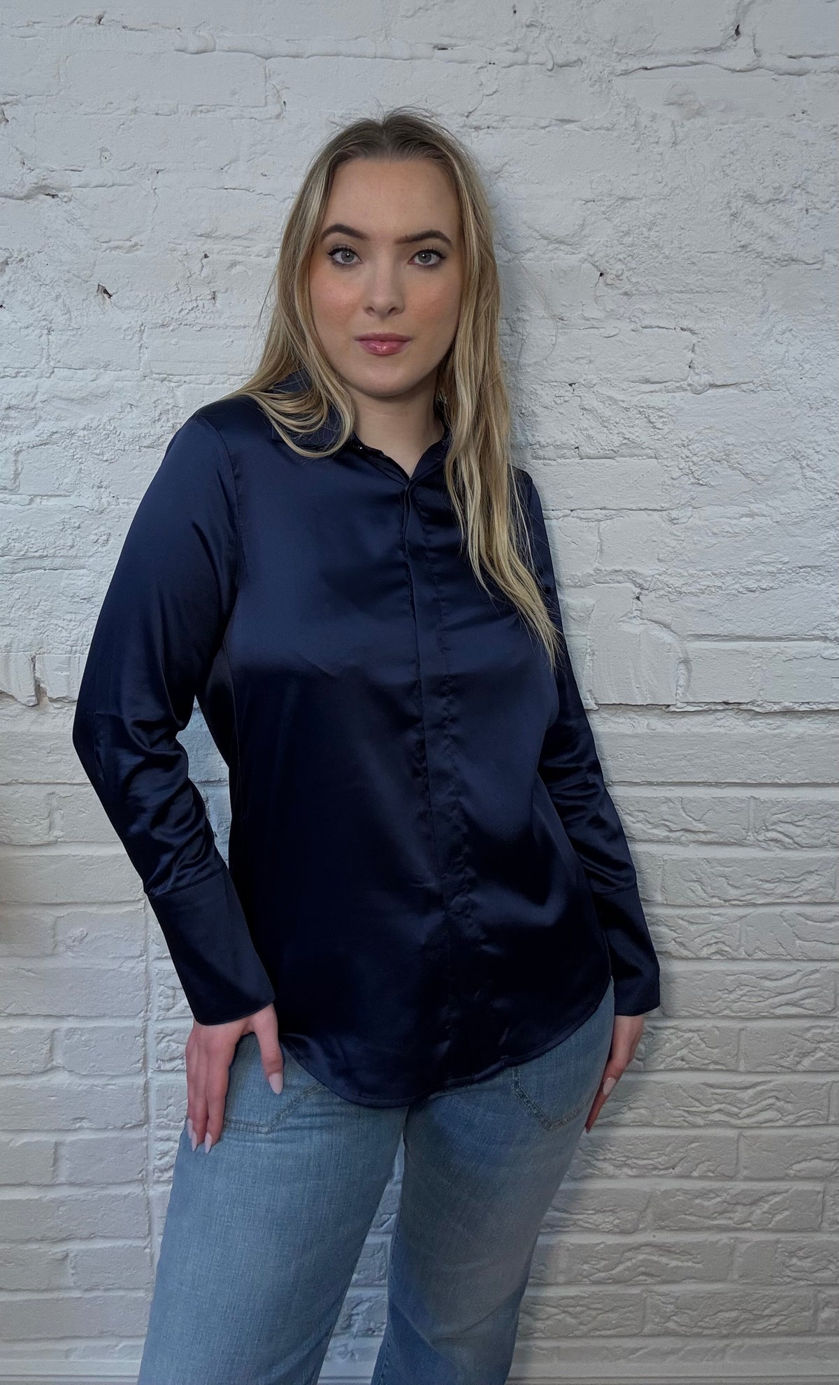 The Eloise Satin Shirt