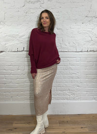 Batwing Asymmetric Jumper