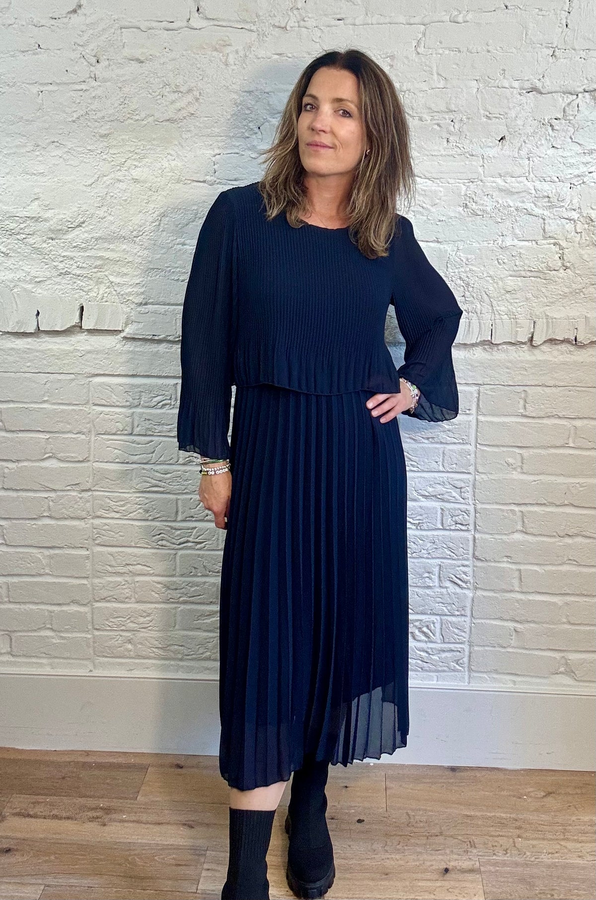 Serenity Layered Chiffon Dress