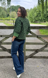 Leopard Quilted Jacket