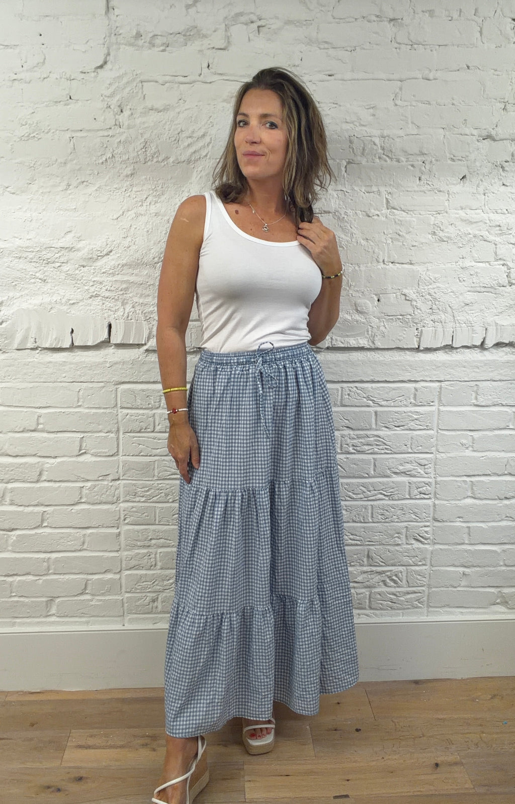 Annie Tiered Maxi Skirt