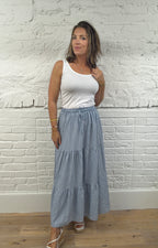 Annie Tiered Maxi Skirt