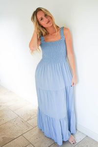 Shirred Sun Dress