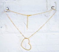 Heart Outline Necklace