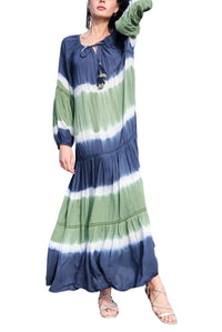 Tie Dye Maxi Dress