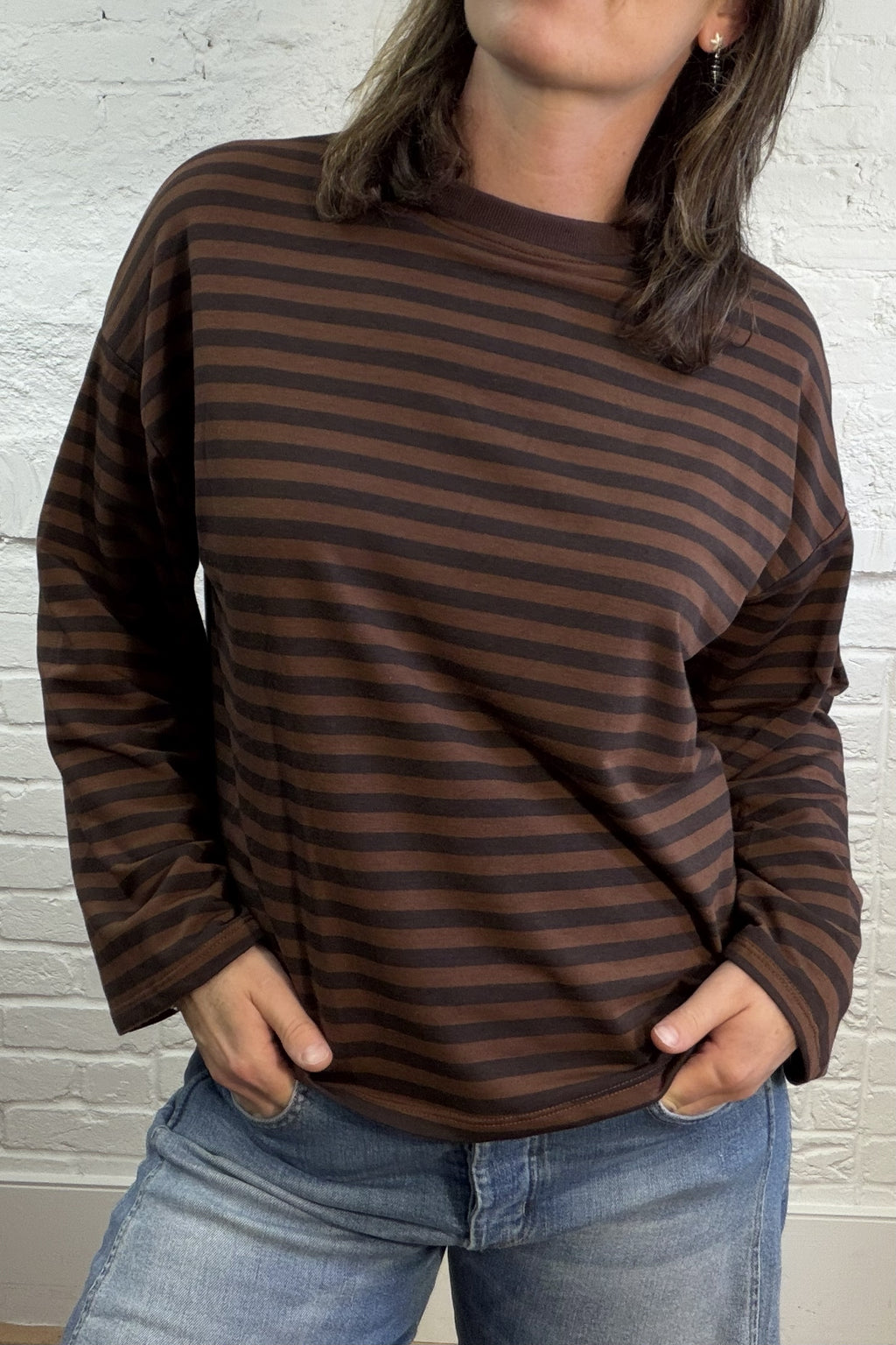 The Octavia Stripe Top
