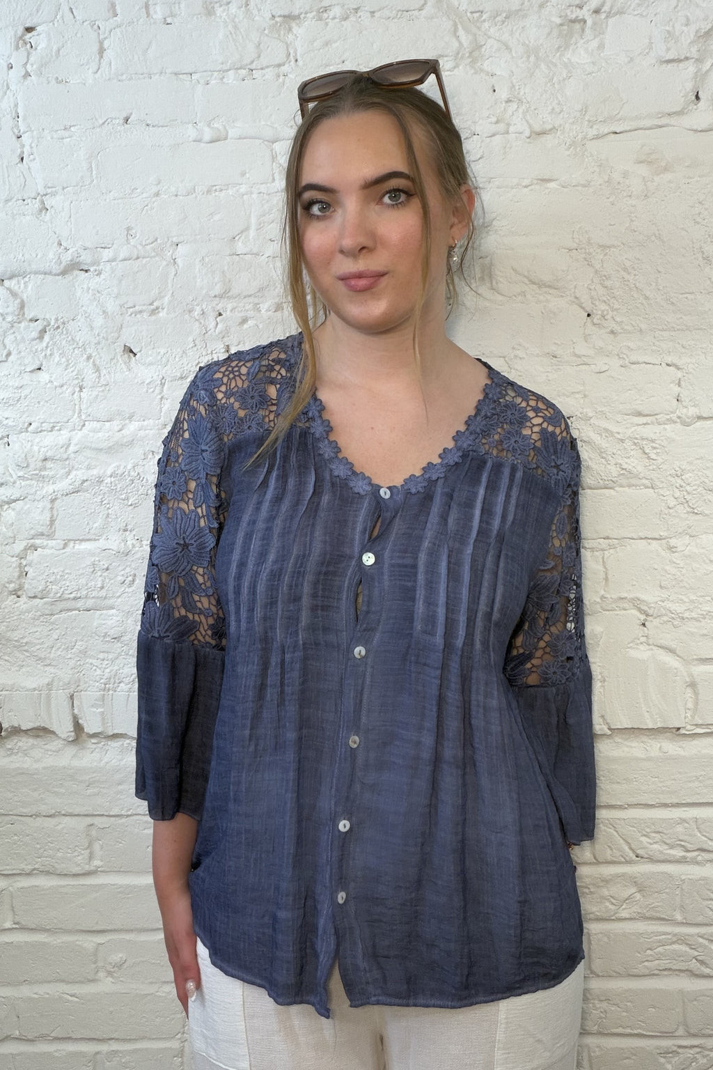 The Mireille Blouse