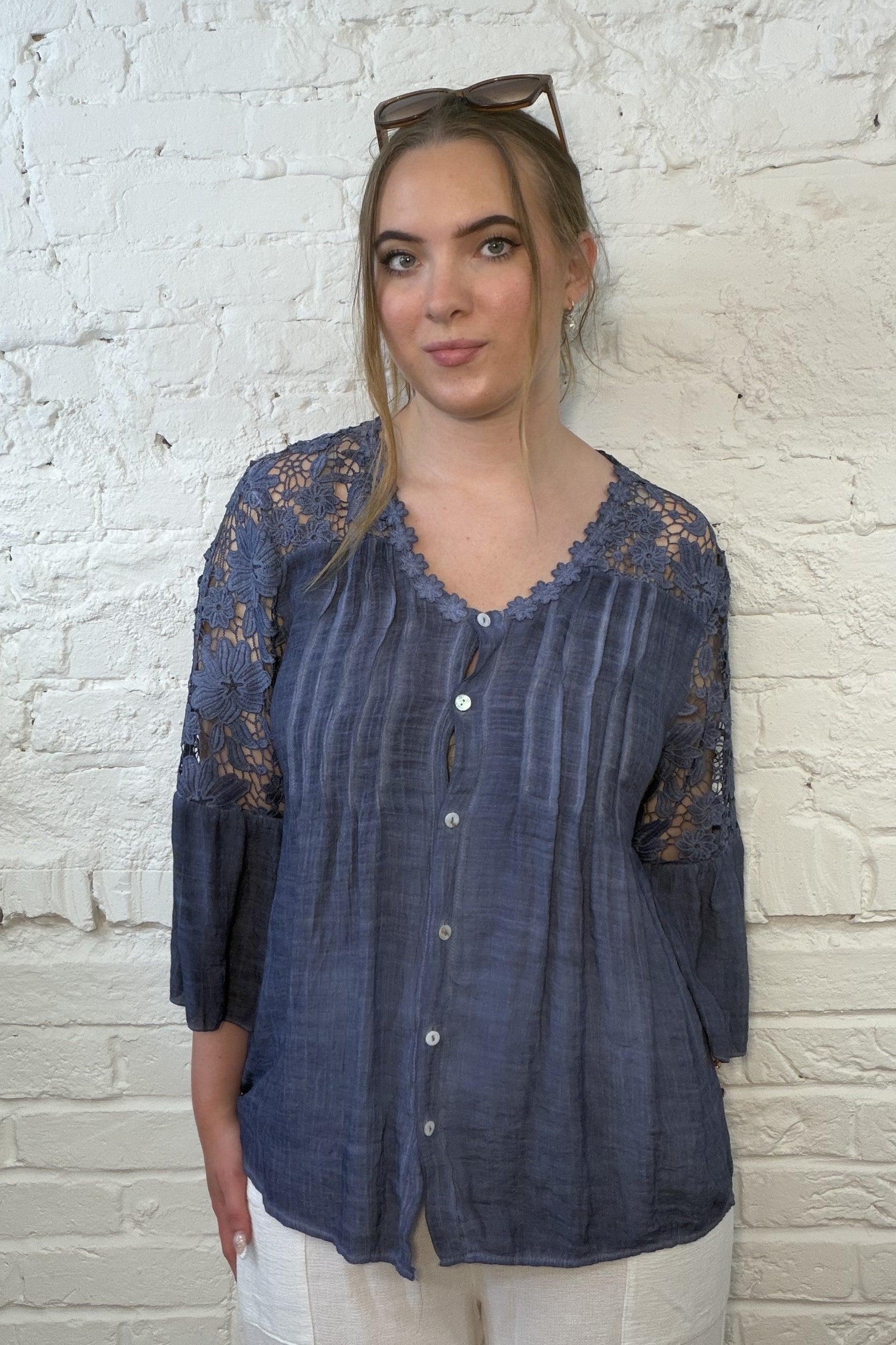 The Mireille Blouse