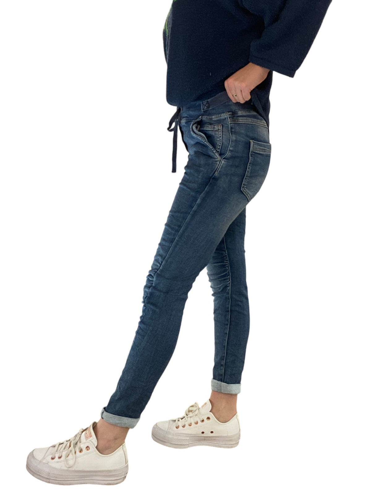 Sasa Tie Waist Denim Jean