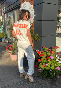 Funnel Neck Contrast Stitch Jumper