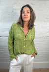 The Aston Embroidered Leaf Shirt