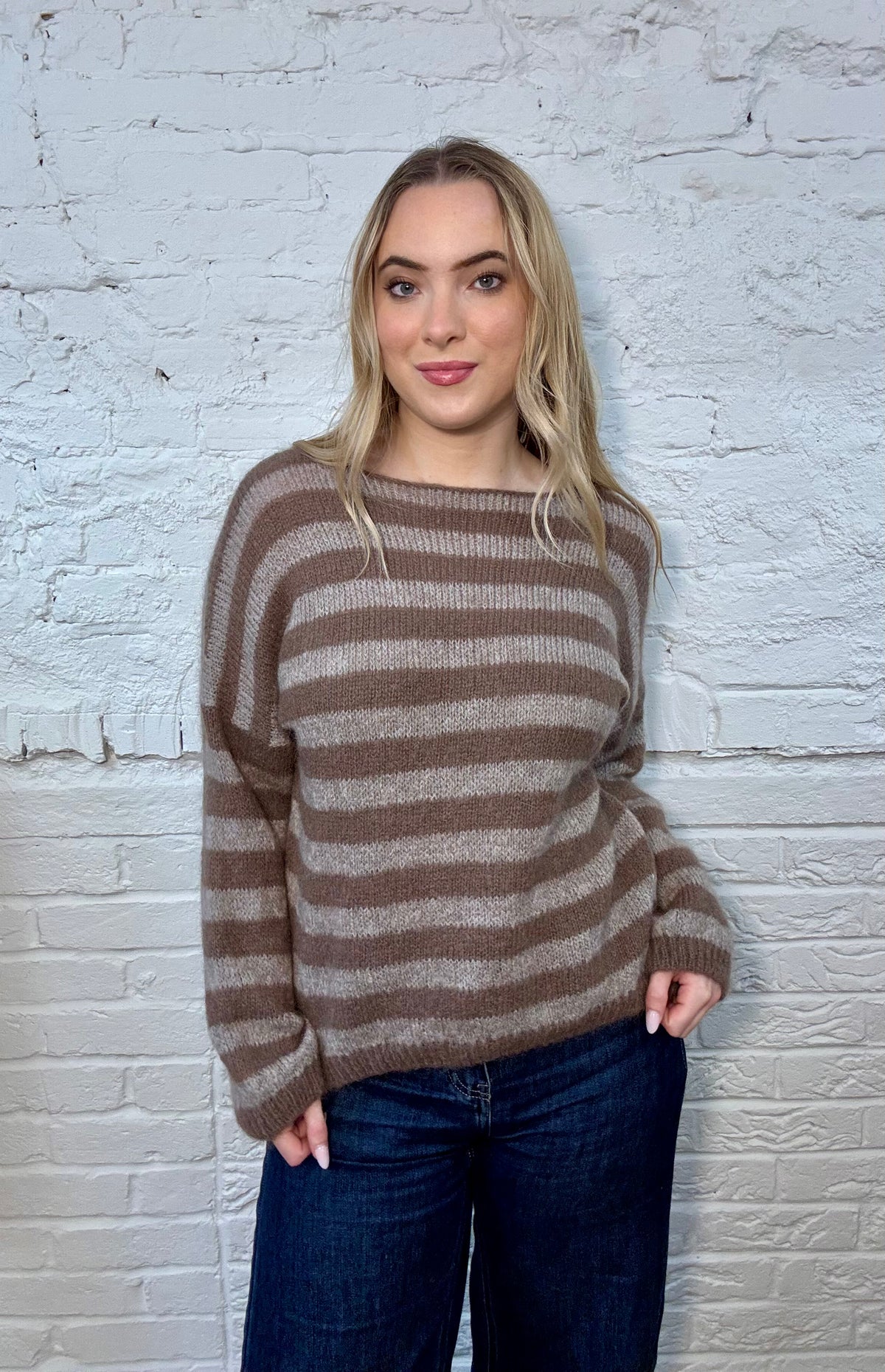 The Misty Stripe Jumper