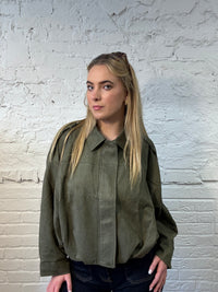 Maven Oversized Bomber Jacket