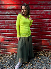 Laced & Lovely Layering Top