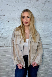 Appliqué Floral Denim Jacket