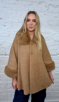 The Sophia Luxe Swing Coat