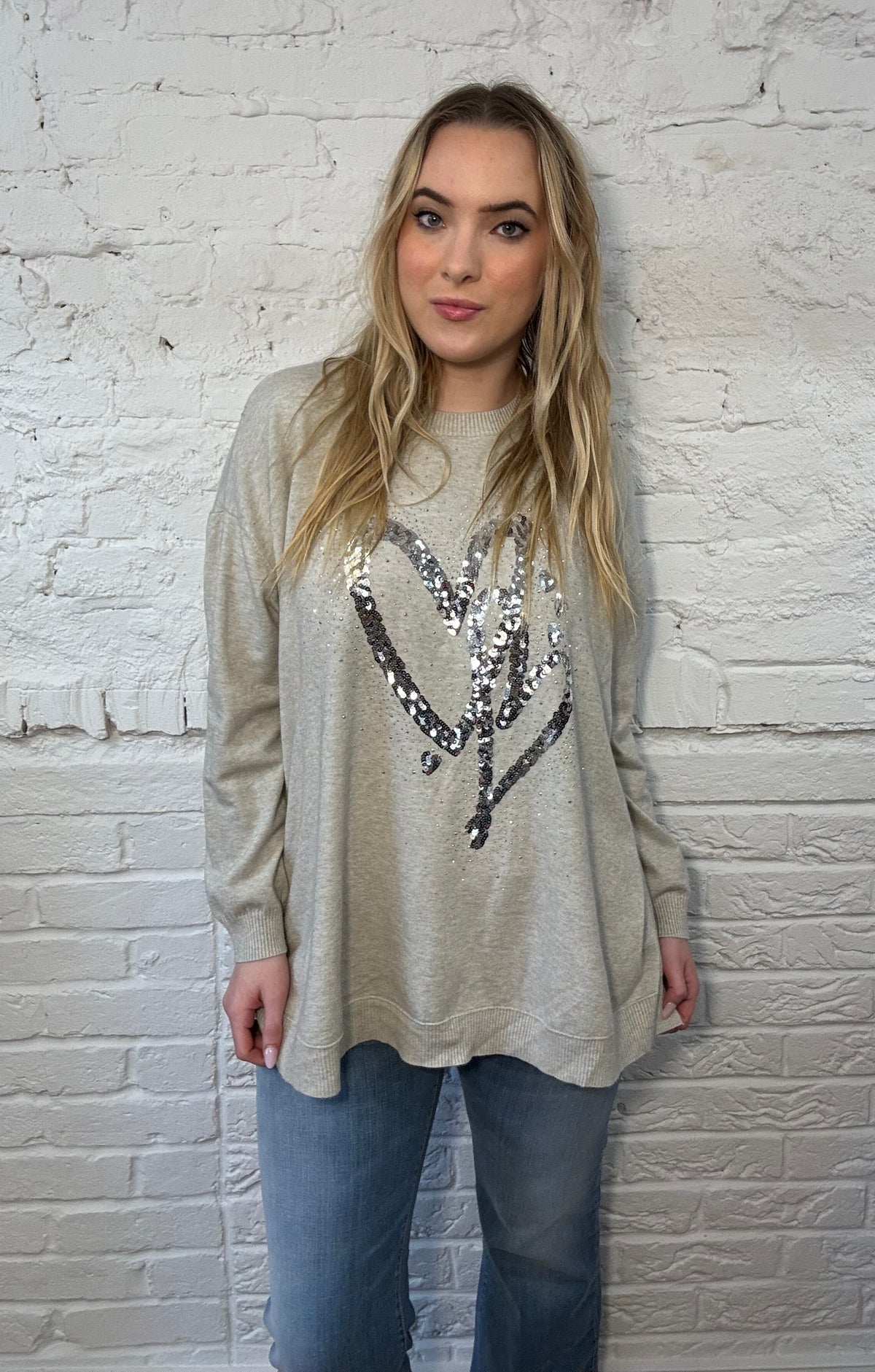 The Aria Sparkle Sweater