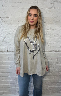 The Aria Sparkle Sweater