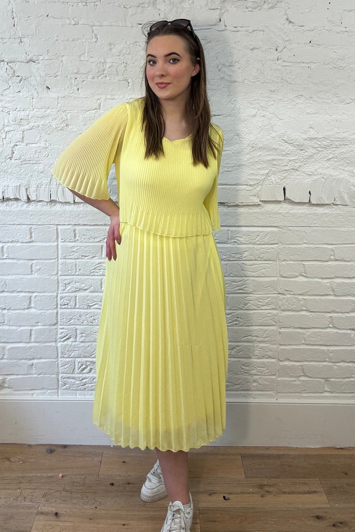 Anais Layered Chiffon Dress