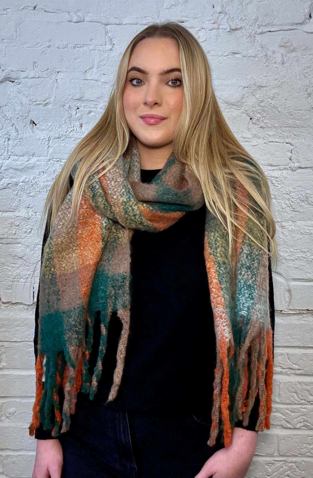 The Novie Chunky Blanket Scarf