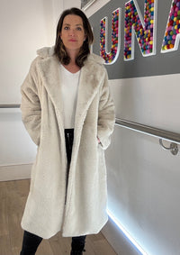 Long Faux Fur Coat