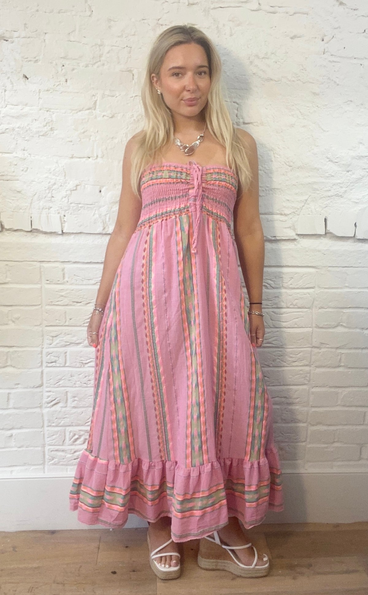 Horizon Strapless Dress