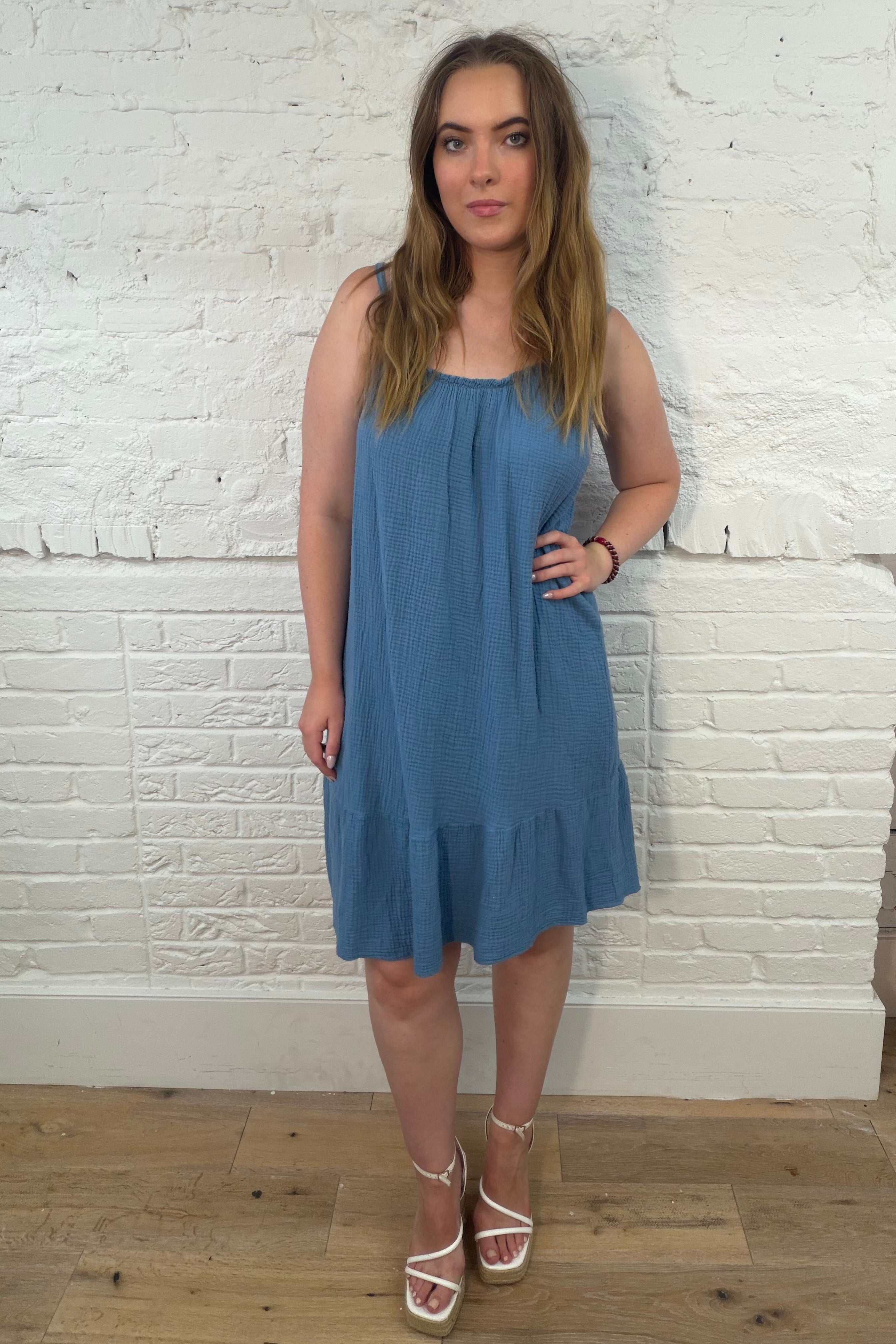 Dolly Cotton Swing Dress