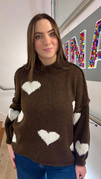 The Abigail Heart Jumper