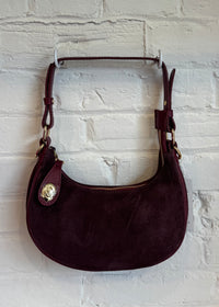 Crescent Moon Leather Bag