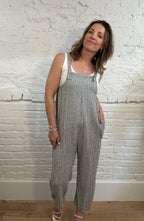 Pinstripe Dungarees