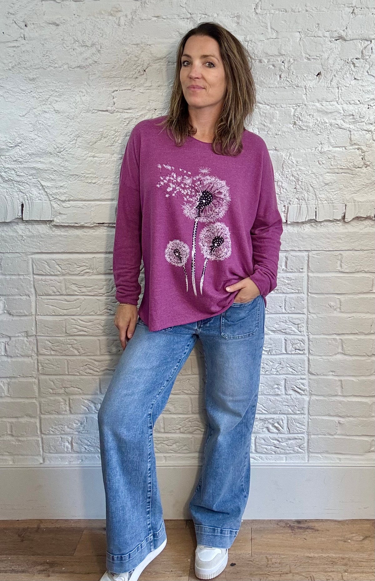 Dandelion Sparkle Soft Knit