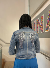 Angel Wing Denim Jacket