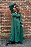 Juliette Lace Panel Maxi Dress