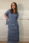 Silk Overlay Dress