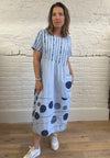 Stripe Me Dotted Dress