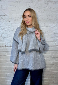 The Oona Knit & Scarf Set